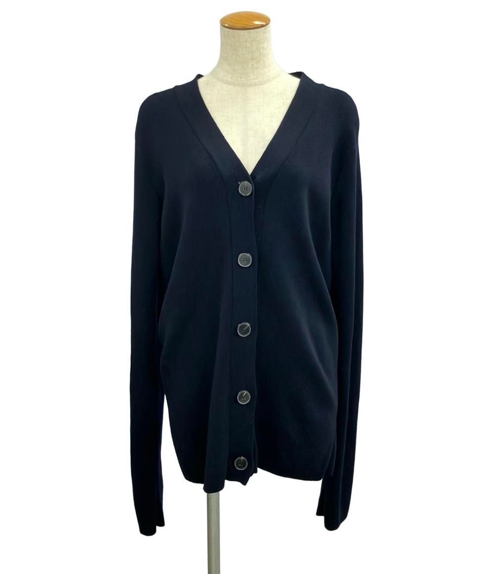 ジルサンダー JIL SANDER ニット カーディガン 襟付き 灰 青 グレー ブルー 36 ■GY41 レディース 中古】ジルサンダー JIL SANDER ニット カーディガン 襟付き 灰