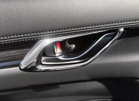 FUKUARE マツダ 新型 CX-5 CX5 KF系 CX-8 CX8 KG系 内装 フロント リア インナー ドア ハンドル ガーニッシュ 4個セット ステンレス製 内装 カスタム パーツ