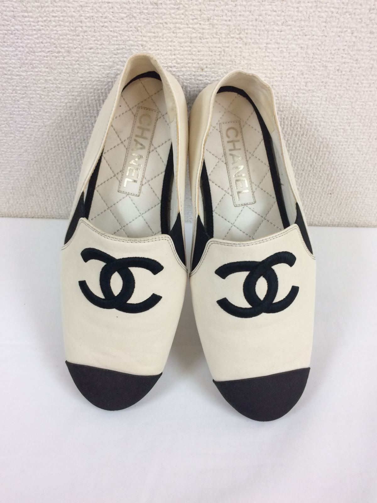 CHANEL シャネル ココマーク フラット シューズ 靴 - メルカリ