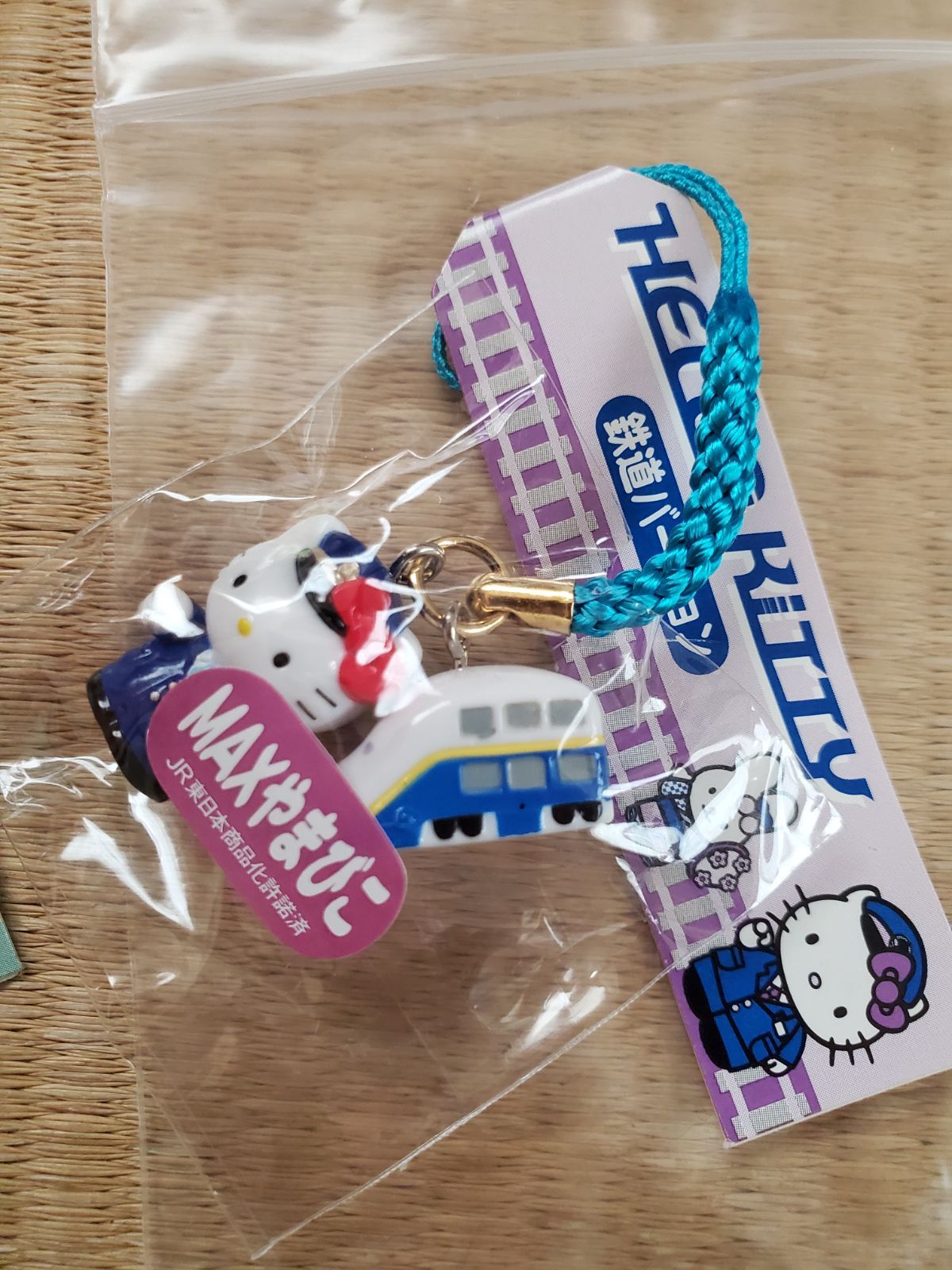 レア！キティ 根付 ストラップ 鉄道バージョンシリーズキティ2002 6