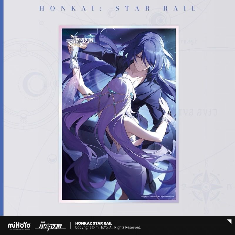 崩壊：スターレイル・公式 アクリル色紙（光円錐）黄泉 ホタル
