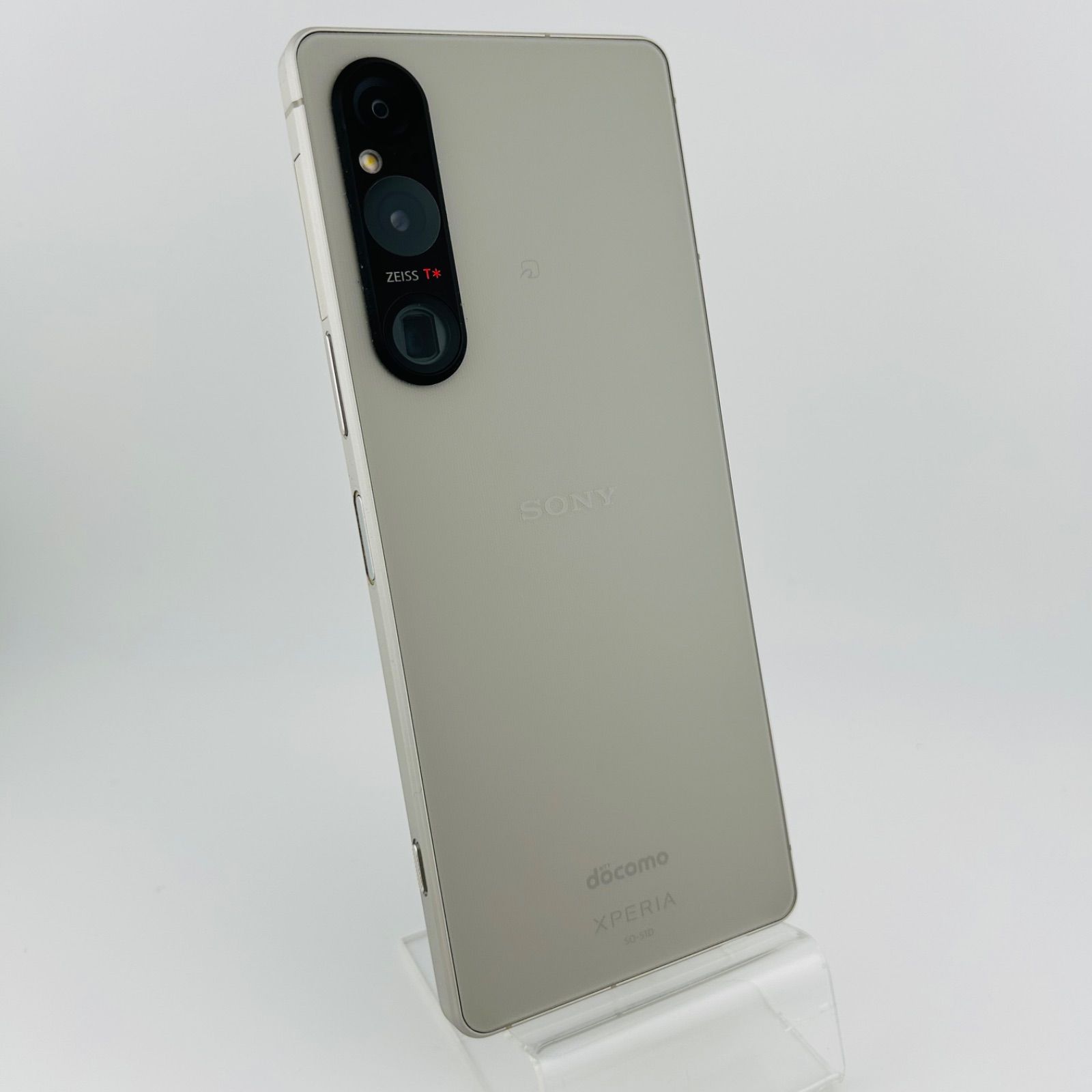 バッテリー良好 Xperia1Ⅴ SO-51D 256GB プラチナシルバー SIM