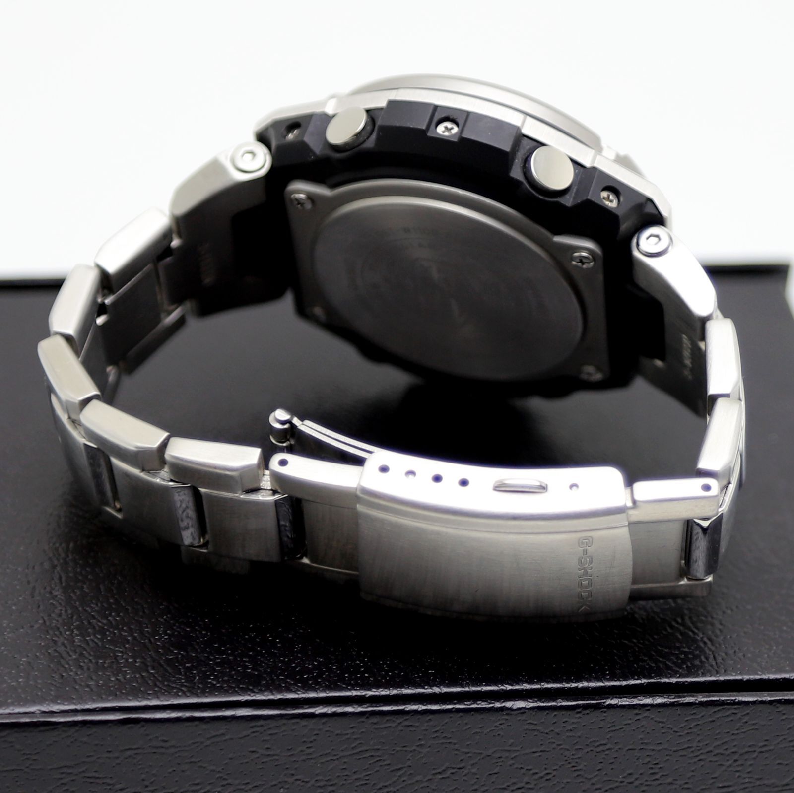 カシオ G-SHOCK 腕時計 黒文字盤 アナログ デジタル 電波 ソーラー G 