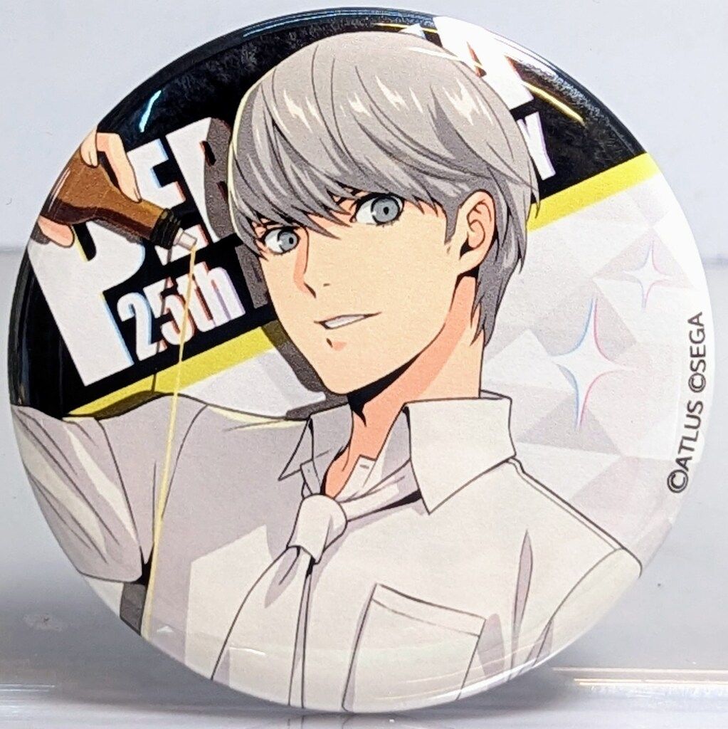 ペルソナ4 フォトきゃら 缶バッジ 主人公 缶バッジ「ペルソナ4 ザ・ゴールデン」02/フォトきゃら 12個入り