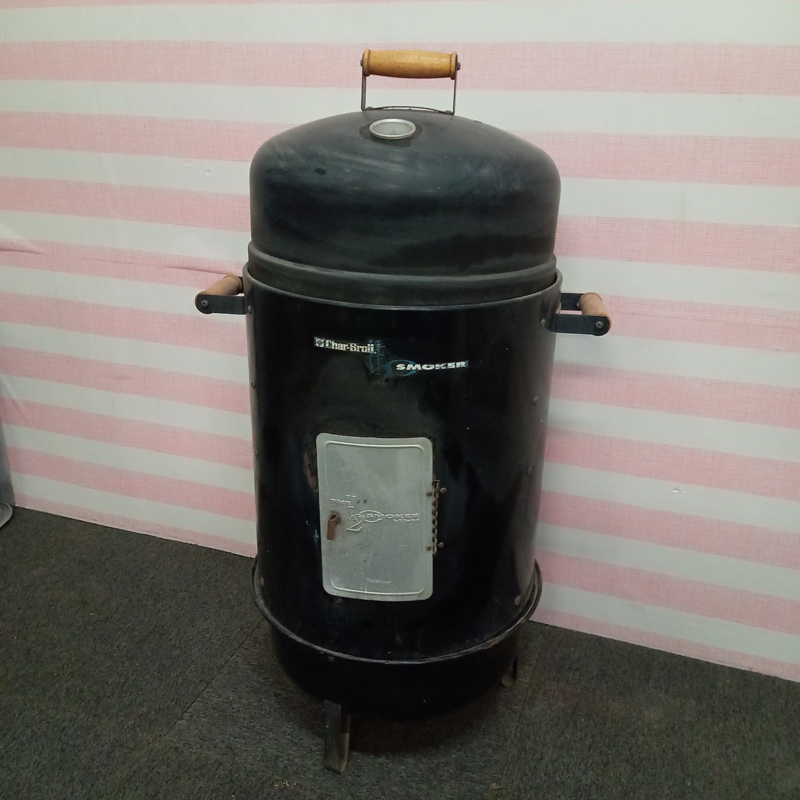 ◯ 燻製器 BBQ バーベキュー キャンプ アウトドア 燻製 現状品