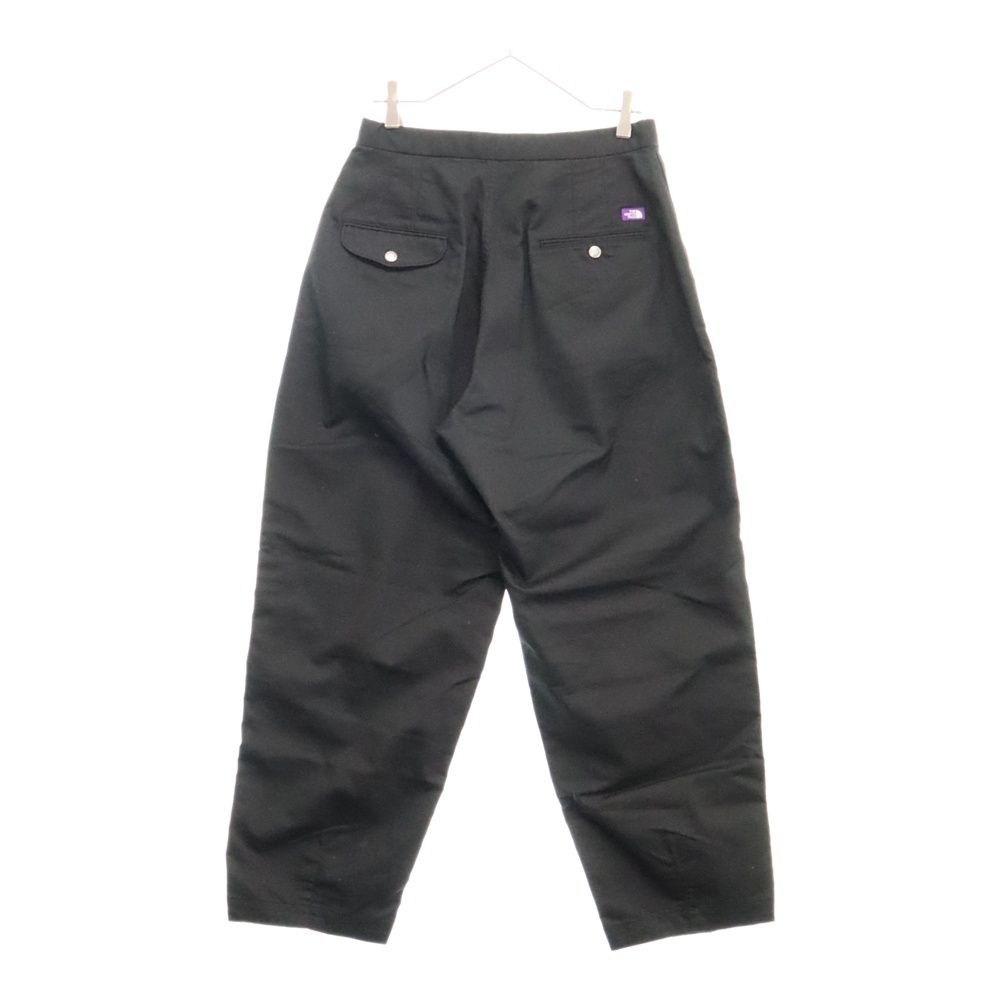 THE NORTH FACE PURPLE LABEL (ノースフェイスパープルレーベル) Stretch Twill Wide Tapered Pants ストレッチ ツイル テーパード パンツ ブラック レディース NT5302N