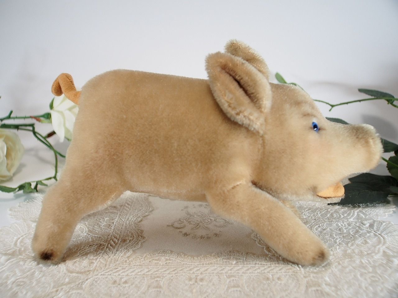 送料無料☆シュタイフ☆Jolanthe Pig 17cm オールID完品☆ブタの