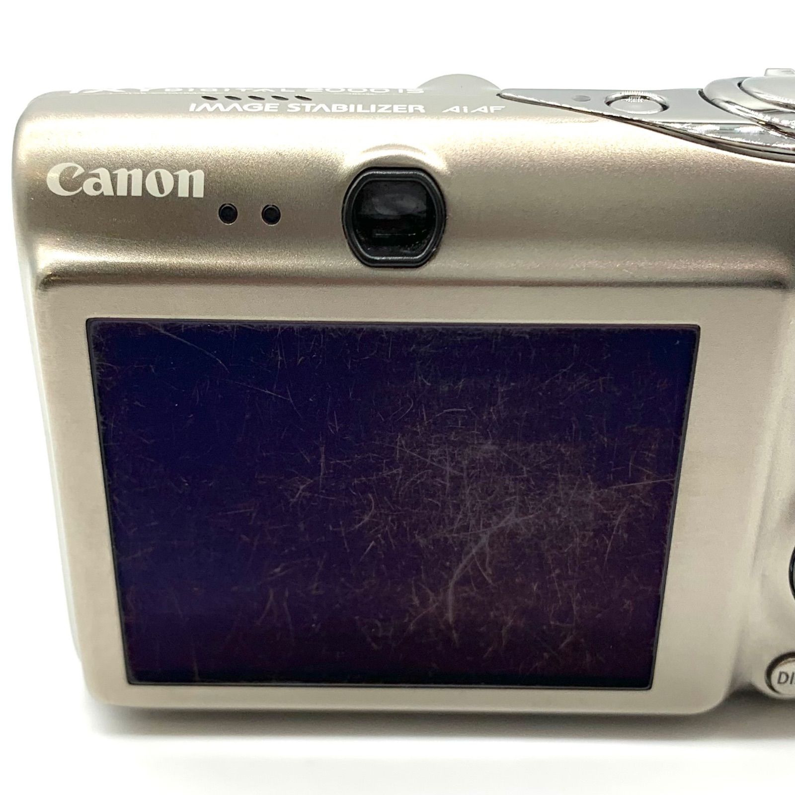 動作未確認】Canon デジタルカメラ IXY/イクシー DIGITAL 2000 IS