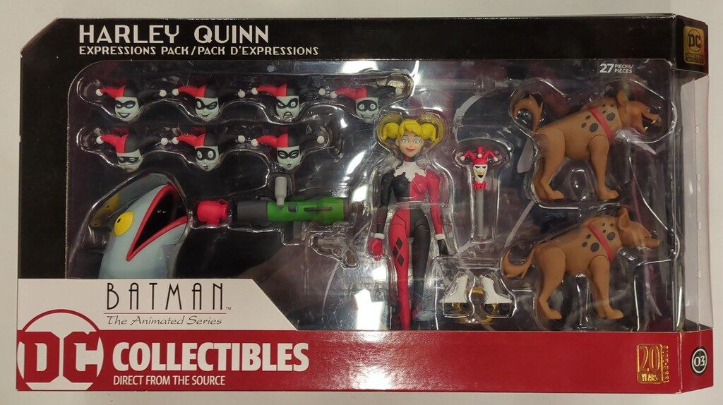 DC COLLECTIBLES (ACTION FIGURE) BATMAN / THE ANIMATED SERIES HARLEY QUINN EXPRESSION PACK