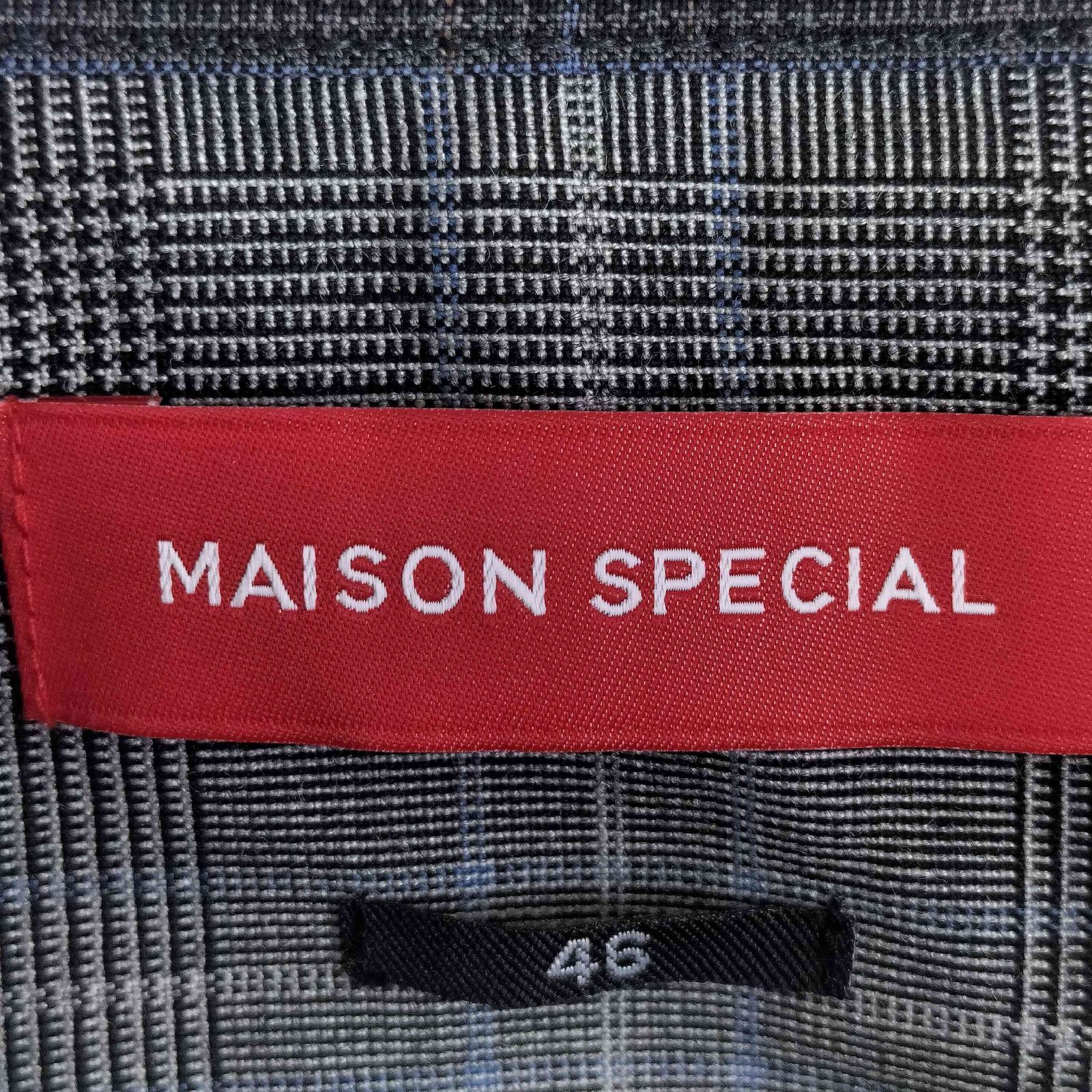 MAISON SPECIAL クレイジーパターン プライムオーバーCPOシャツ メゾンスペシャル MAISON SPECIAL クレイジーパターン プライム