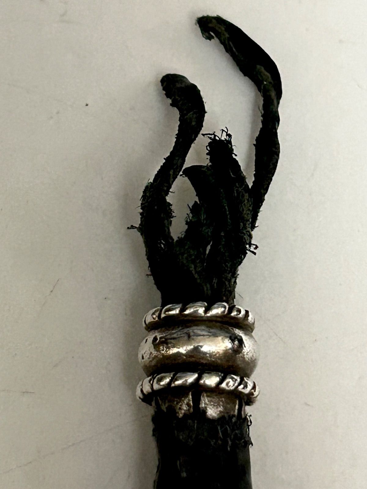 クロムハーツグロメットパーツ付レザーウォレット用ユーズドCANPANAボロチップ