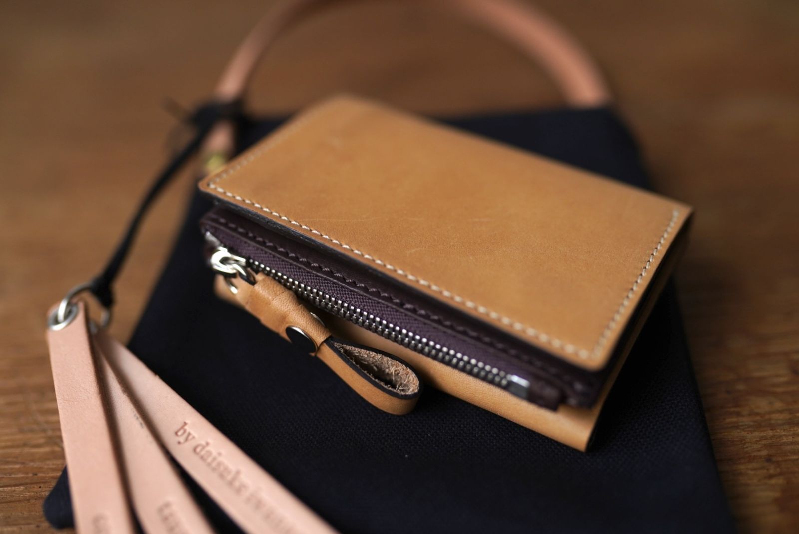 24AW Connect Wallet Mini ミニウォレット キャメル | CORNELIAN TAURUS コーネリアンタウラス