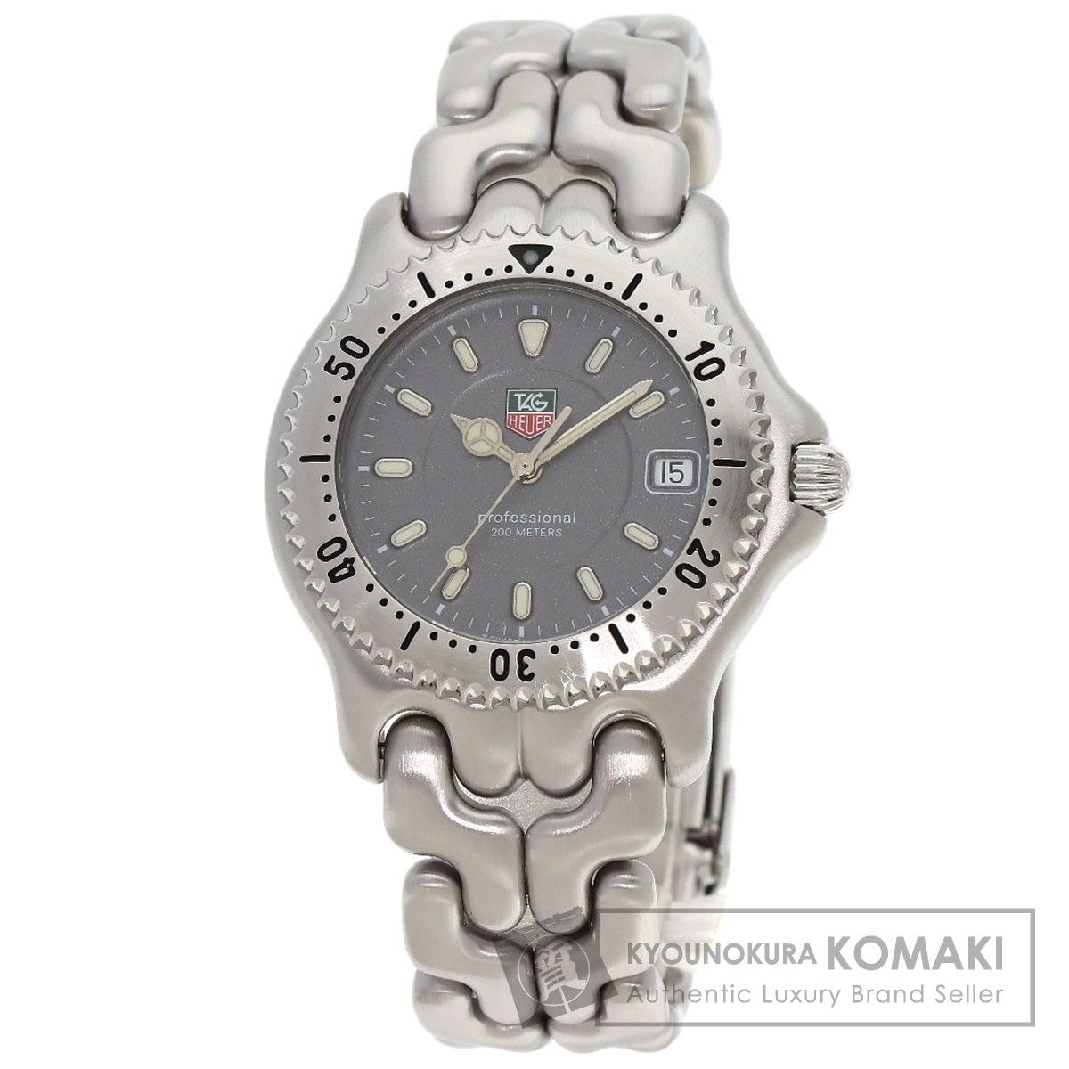 TAG HEUER タグホイヤー WG1113-KO セル デイト 腕時計 SS SS メンズ 
