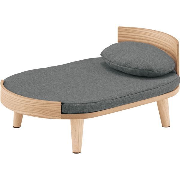 ファッション雑誌 ペットベッド 約W60×D40×H25.5cm ナチュラル 組立品 超人気、高品質で超激安。