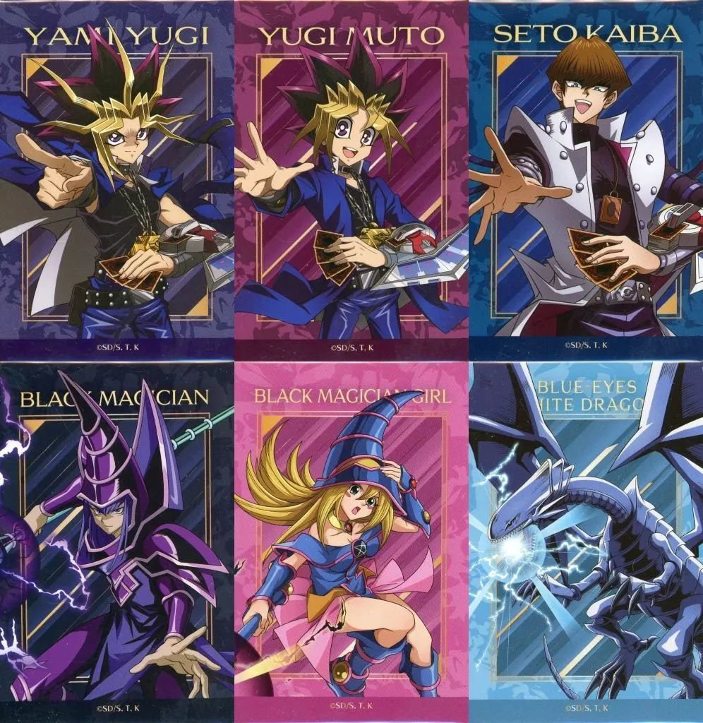 遊戯王　canバッジくじ 中古】バッジ・ビンズ 全6種セット 缶バッジ 「遊☆戯☆王