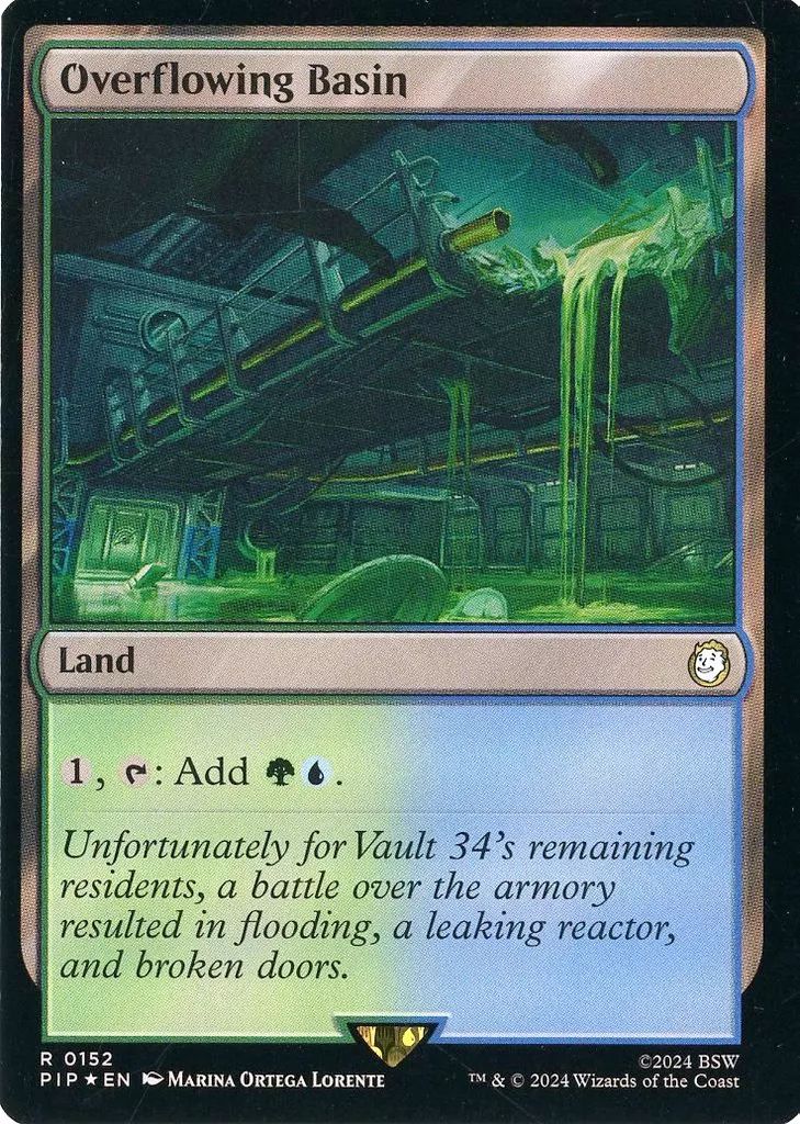 キャサリンページ 中古】マジックザギャザリング 0152[R]：【PIP】【FOIL】Overflowing