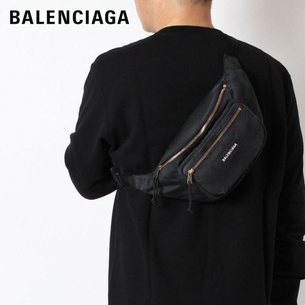 24SSモデル バレンシアガ BALENCIAGA メンズ EXPLORER ベルトバッグ ボディバッグ【BLACK】 482389 2AA2C  1000/【2024SS】m-bag - メルカリ