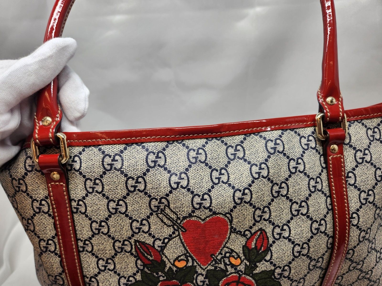 GUCCI　GG柄トートバッグ GUCCI グッチ GG柄 トートバッグ ジョイコレクションタトゥー