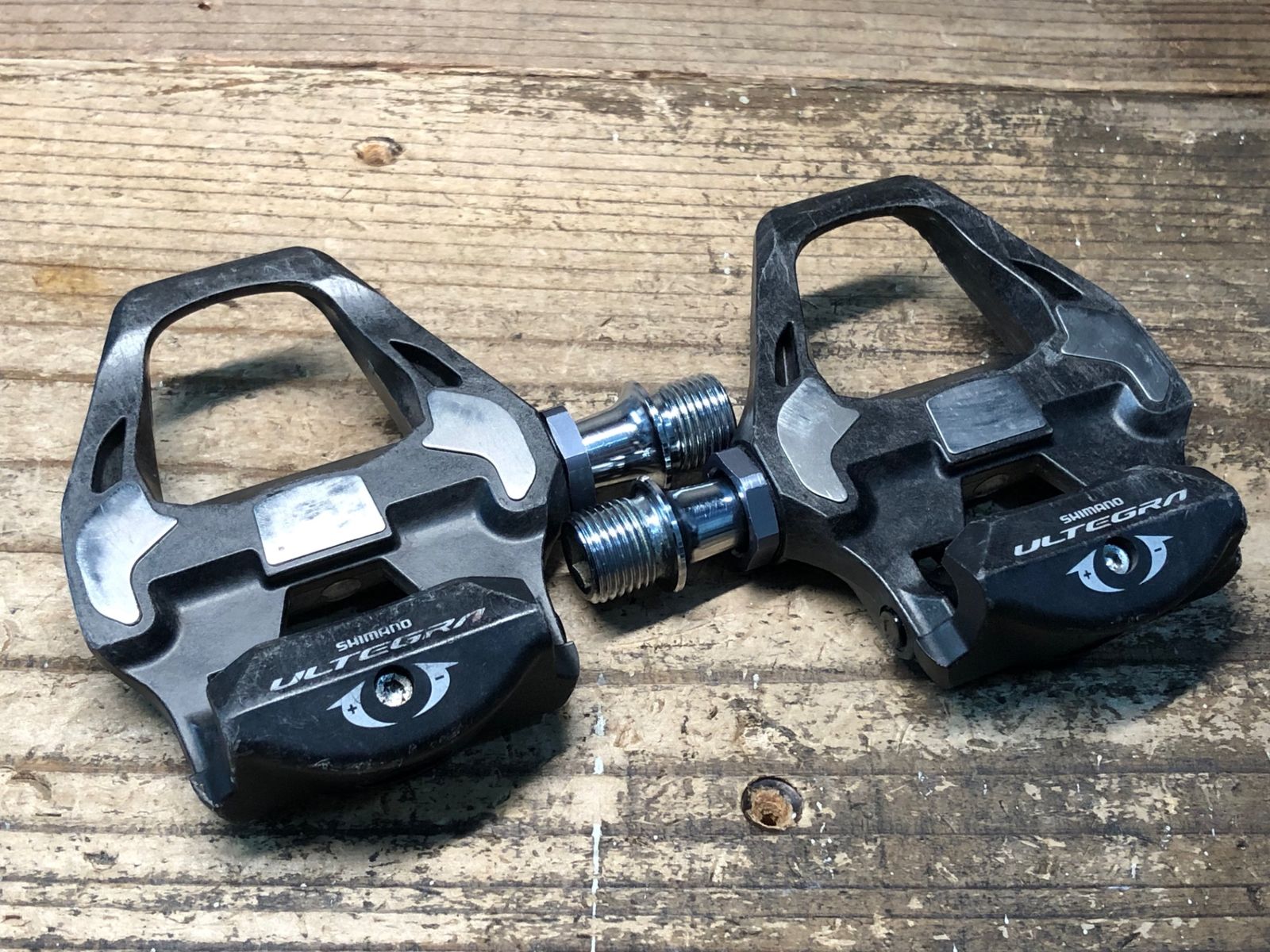 【未使用・美品】シマノ SHIMANO アルテグラ ビンディングペダル JG445 シマノ SHIMANO アルテグラ ULTEGRA PD-R8000
