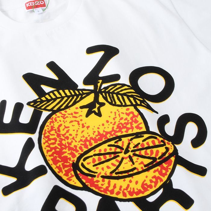 【国内即発】KENZO KENZO Orange クラシック Tシャツ KENZO ケンゾー ORANGE Classic T-Shirts Tシャツ 半袖 クルー