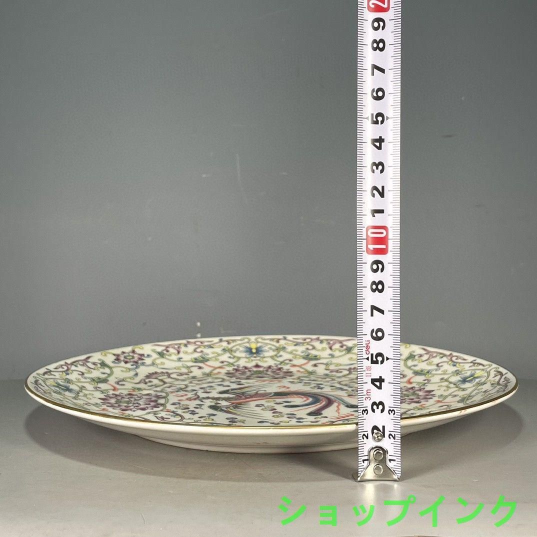 清乾隆黄地九龍紋の賞盤 景徳鎮 陶磁器 装飾品 現代工芸品 美術品 置物 清乾隆黄地九龍紋の賞盤 景徳鎮 陶磁器 装飾品 現代工芸品 美術