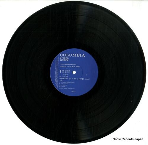 レコード】カール・シューリヒト モーツァルト：交響曲第36番