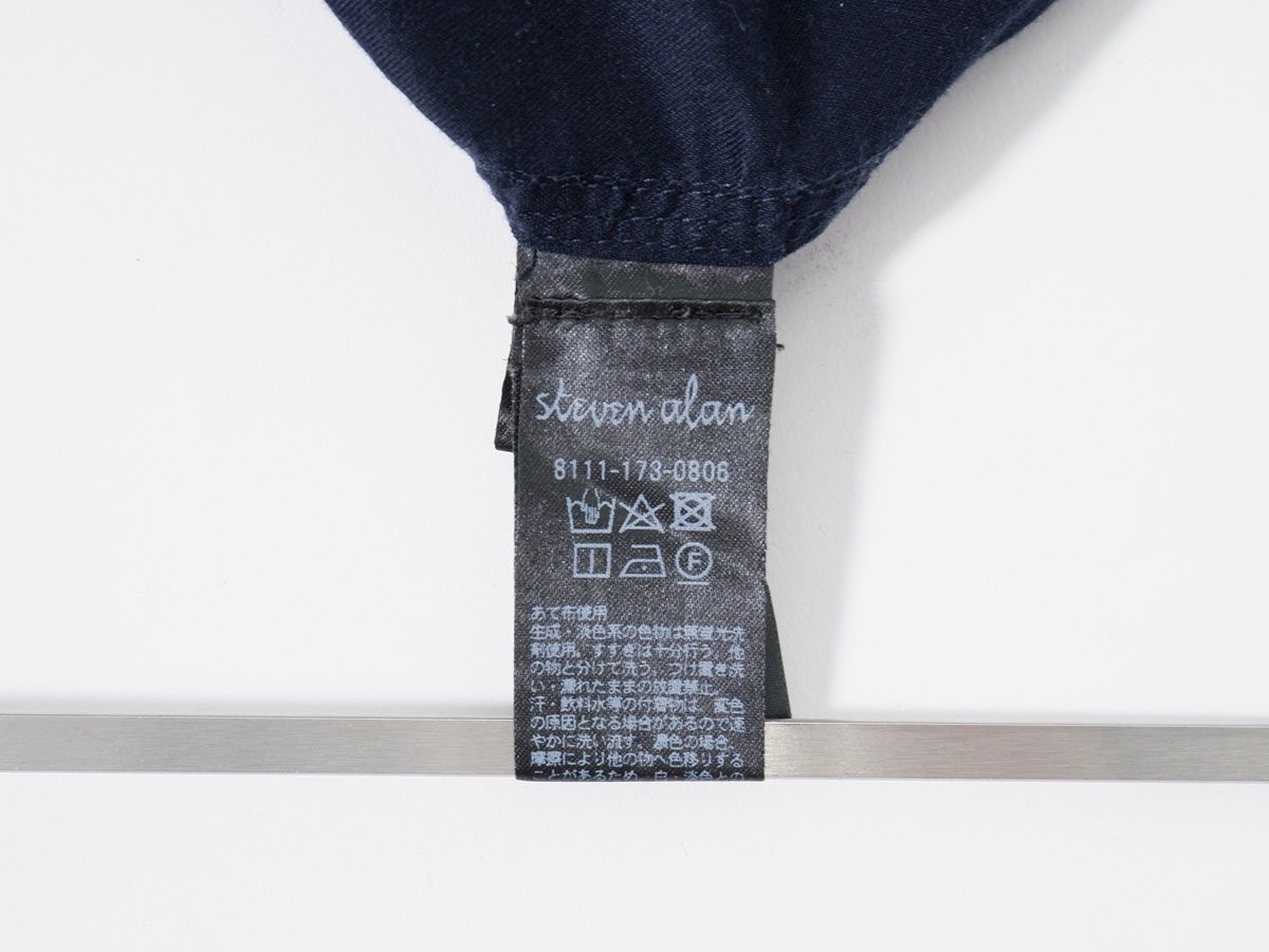 スティーブンアランSTEVEN ALAN BIO/MOLESKIN TRIPLE-STICH CAMP