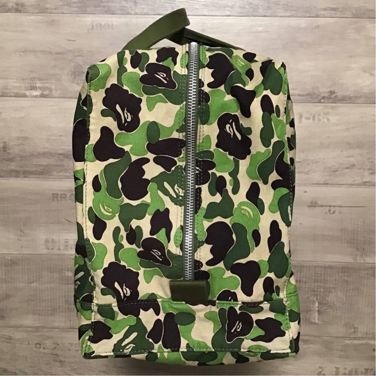 メンズBAPE APE エイプ×PORTER 初期 ABCカモ 迷彩 ボストンバッグ