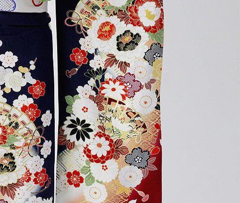 振袖 身長158-173cm 青 bl-037 振袖 身長158-173cm 青 bl-037 - メルカリ