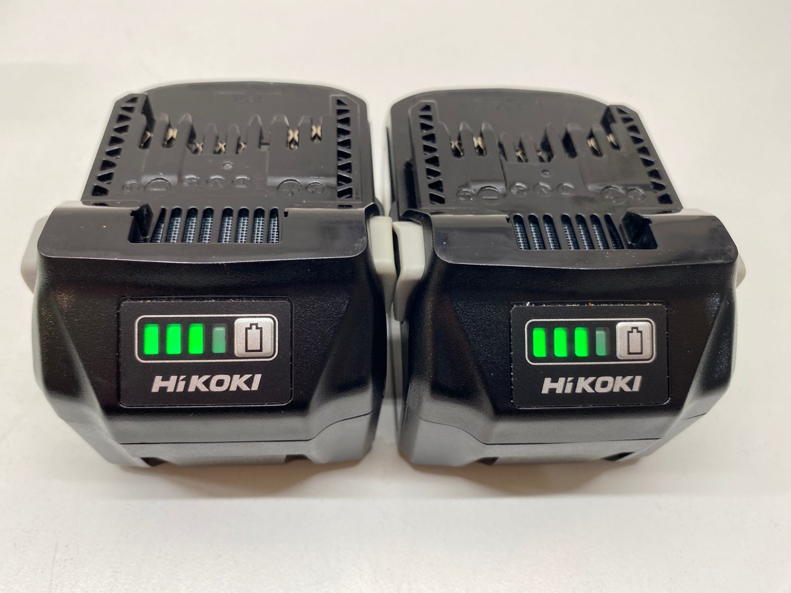 中国 青花青緑彩 龍紋小杯 二客 大明成化年製款 古陶磁 茶道具 ESM12-5