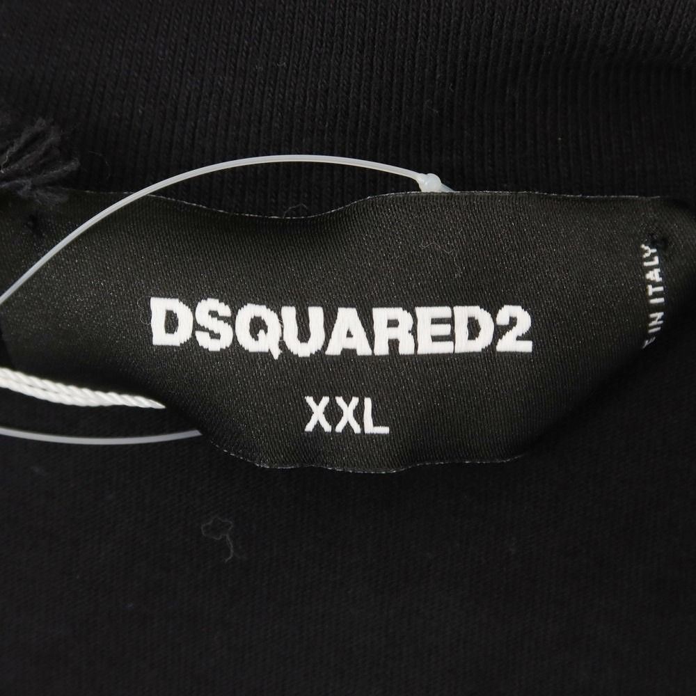 新品】ディースクエアード DSQUARED2 コットン スタンドカラー ダブル  