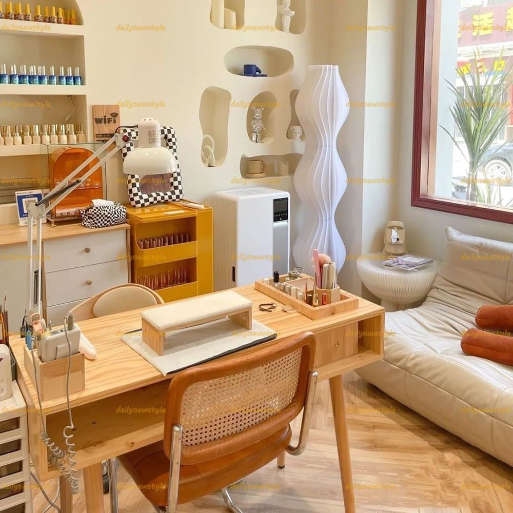 LOWYA デスクドレッサー ネイルデスク ガラス天板 LOWYA デスクドレッサー ネイルデスク ガラス天板 LOWYA デスク