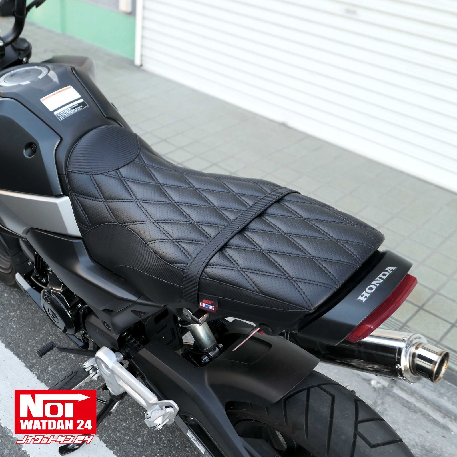 グロムJC75 ノイワットダン シート グロム（ホンダ） GROM グロム ローダウン シート JC75 JC61後期
