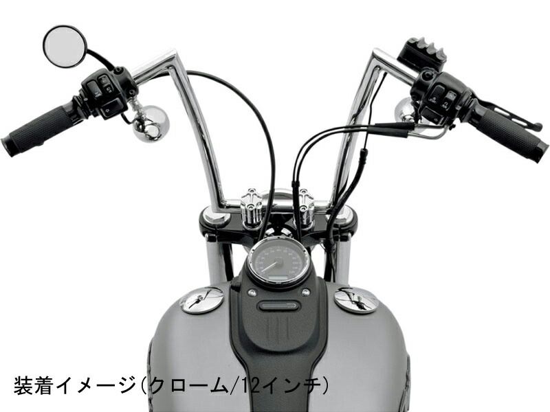 STRIPPER ハンドルバー グロスブラック 17インチ BRIGHTFACE_UK