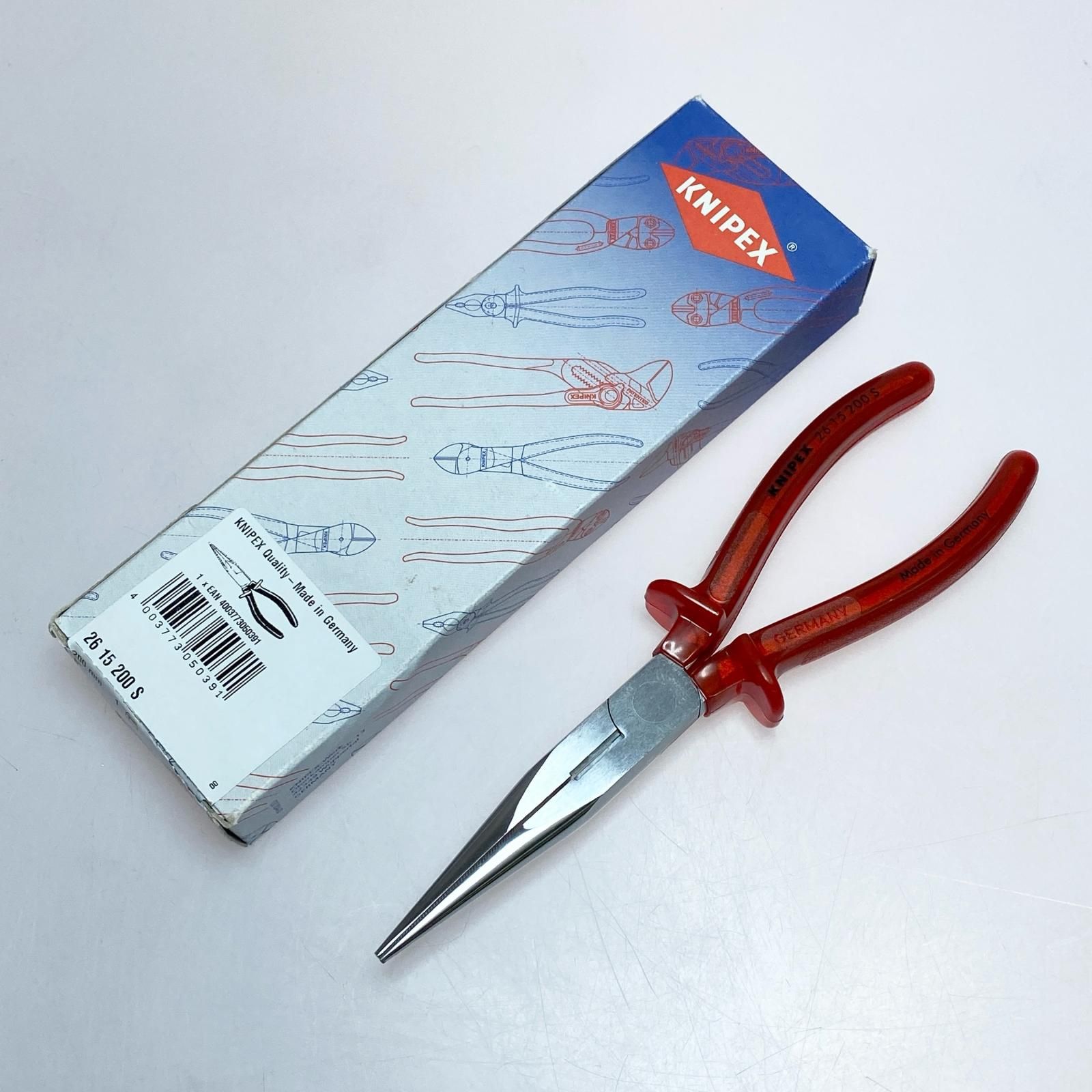 §§KNIPEX クニペックス 特注フィッシングプライヤー チャーマスプライヤー 200mm 26 15 200 S