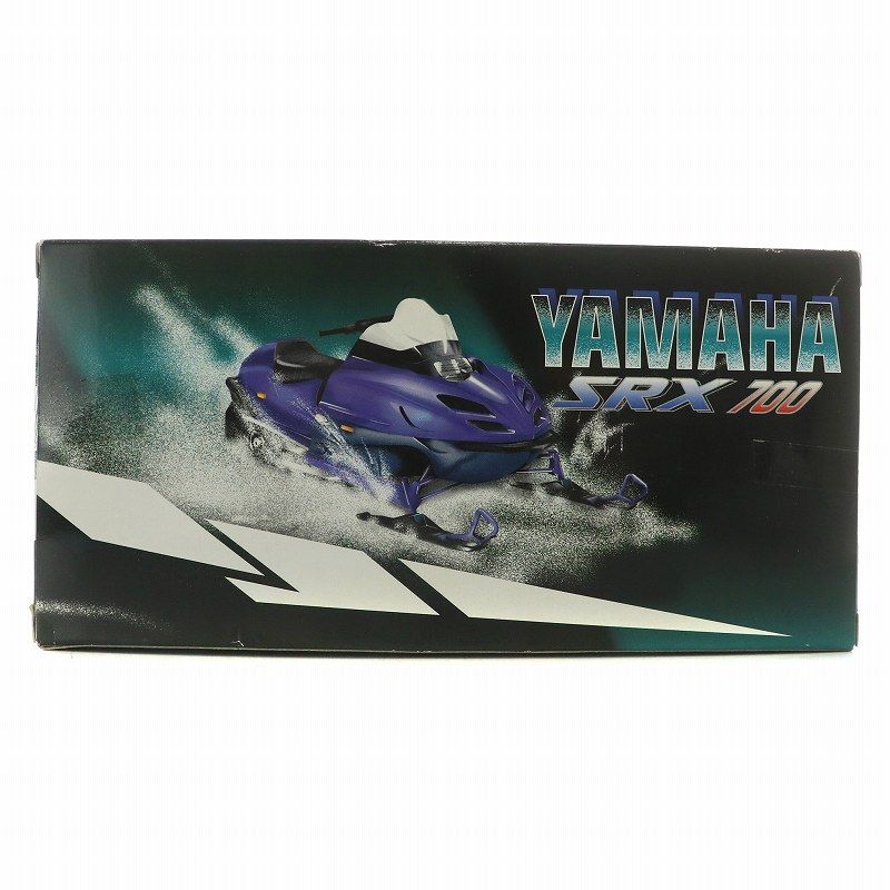 ヤマハ YAMAHA SRX700 スノーモービル フィギュア プラモデル 模型 黒 