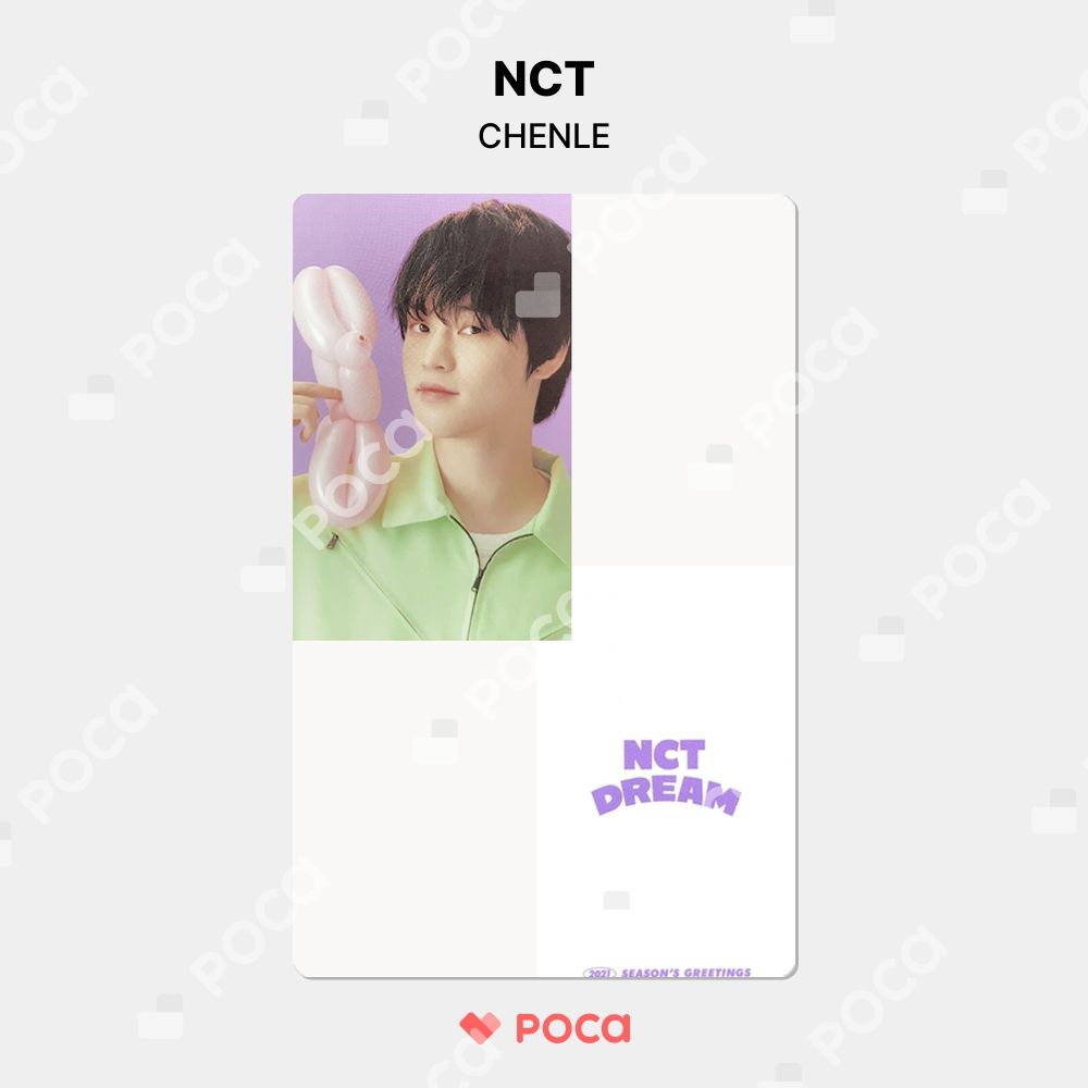 NCT チョンロ トレカ 2021 SEASON'S GREETINGS APPLEMUSIC