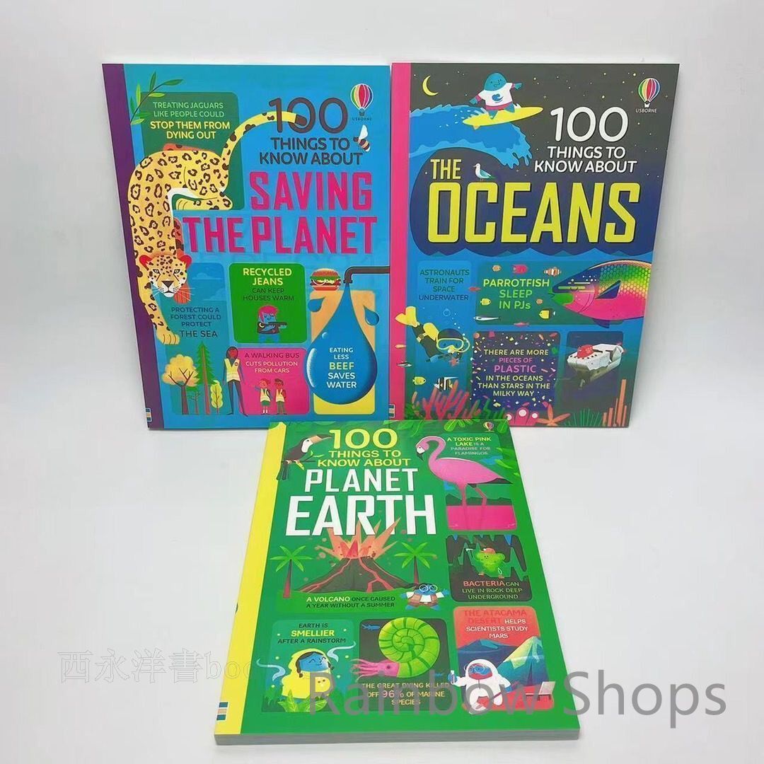 100 THINGS TO KNOW ABOUT 9冊 洋書 英語絵本 新品未使用】100 things to know about 9冊セット ソフトカバー