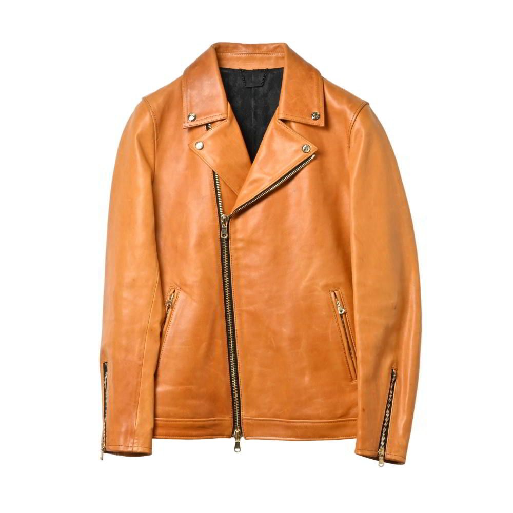 roar ホースハイド ワックス ビンテージ加工 ライダース ジャケット