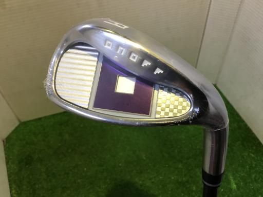 グローブライド ONOFF 2025 AW レディース ウェッジ WG SMOOTH KICK LP-423I パープル フレックスL レディース 女性用 右利き 右用 Nランク ゴルフクラブ