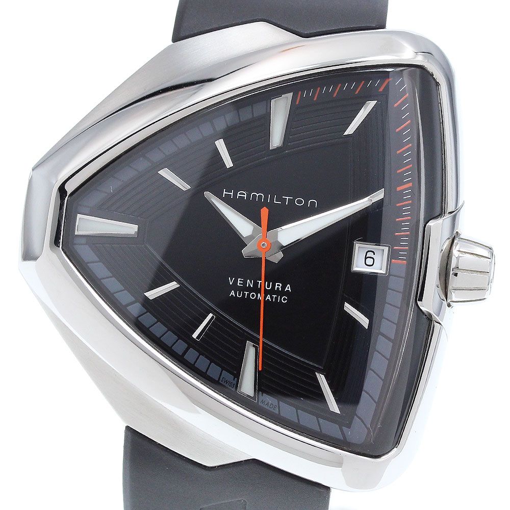 ハミルトン HAMILTON H245550 ベンチュラ エルヴィス80 デイト 自動巻き メンズ _910805
