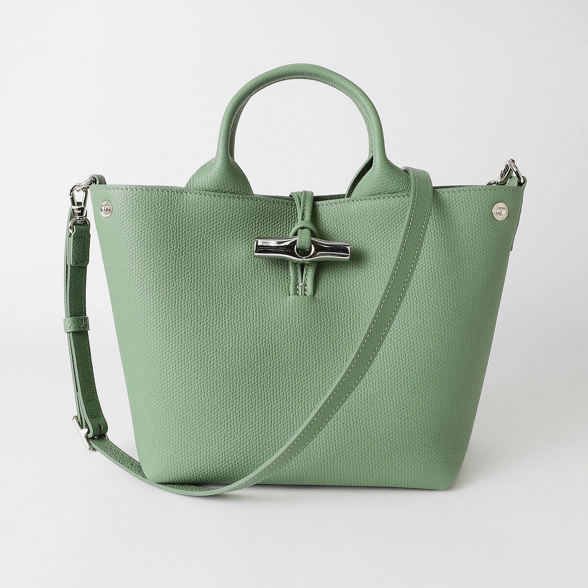 新品 ロンシャン LONGCHAMP ショルダーバッグ ル ロゾ トップハンドル