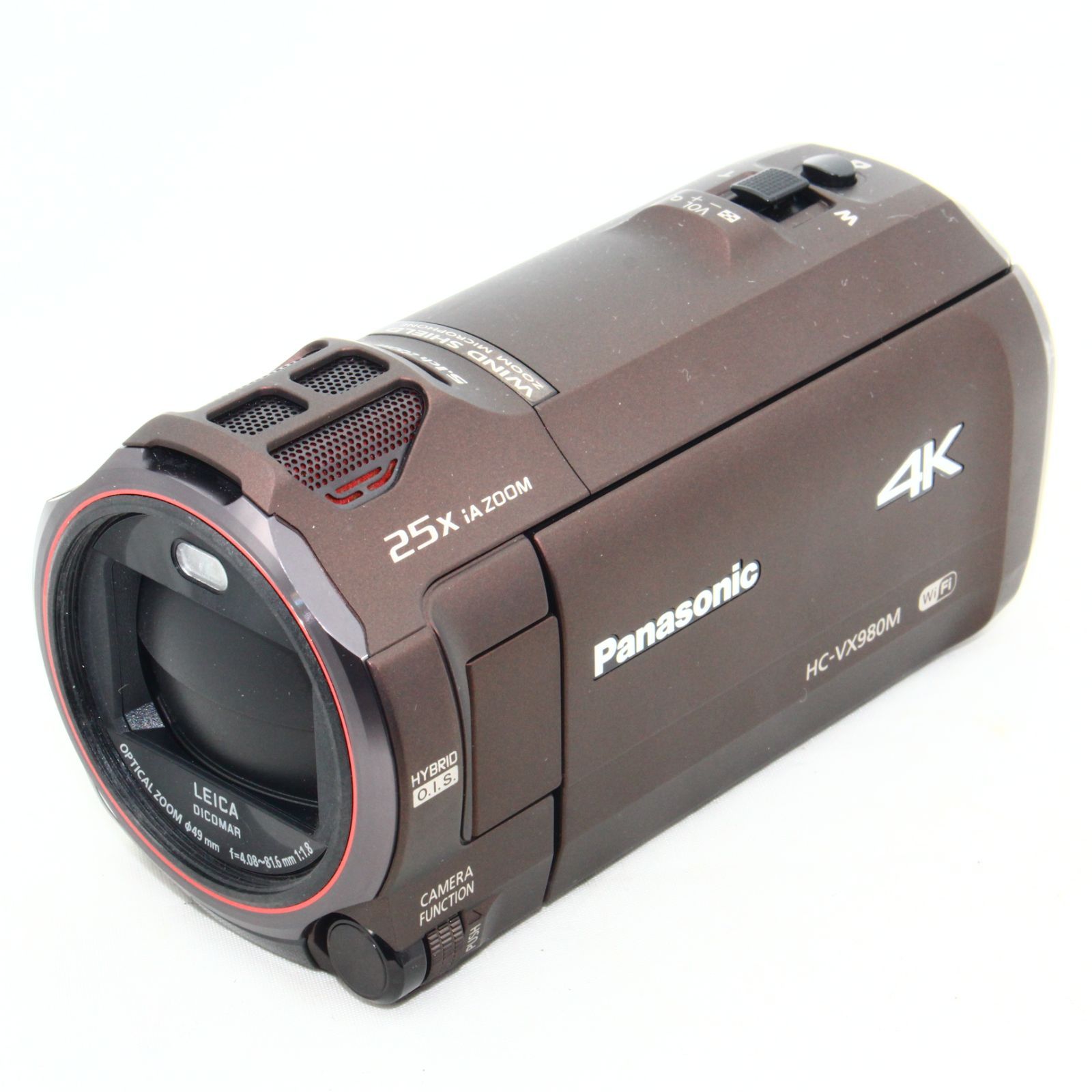 VX980M ビデオカメラ panasonic ブラウン 【公式通販】