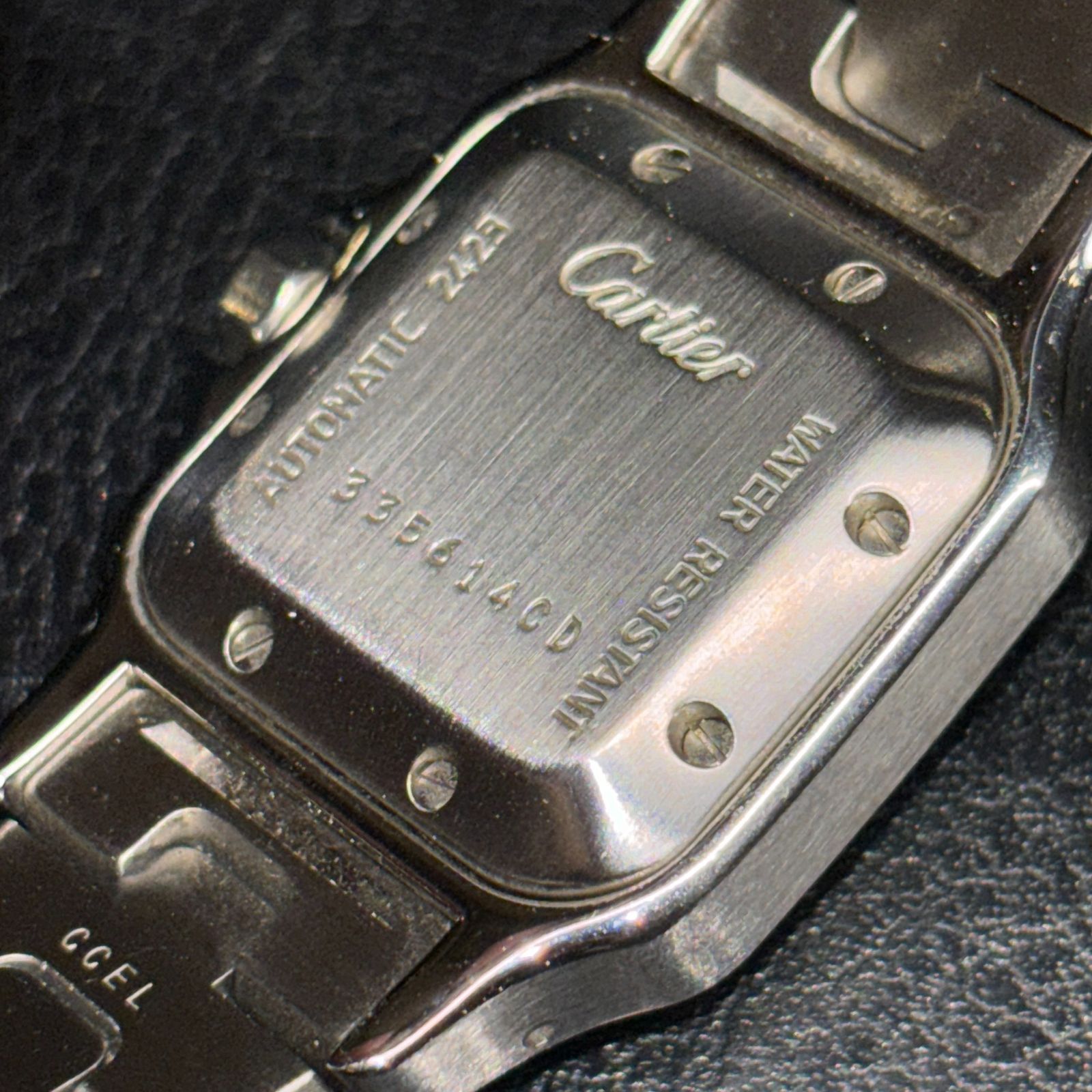 カルティエ Cartier サントス ガルべ 2423 sm 自動巻き Cartier カルティエ サントスガルベSM 腕時計 時計 ステンレススチール