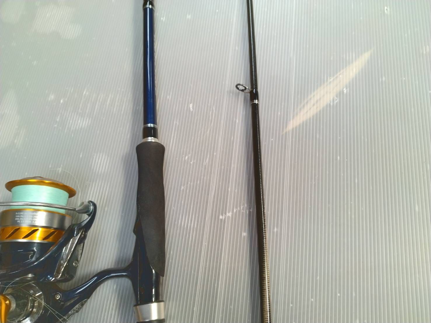 釣りセット】SHIMANO ムーンショット S906M ＋ DAIWA レブロス 4000 