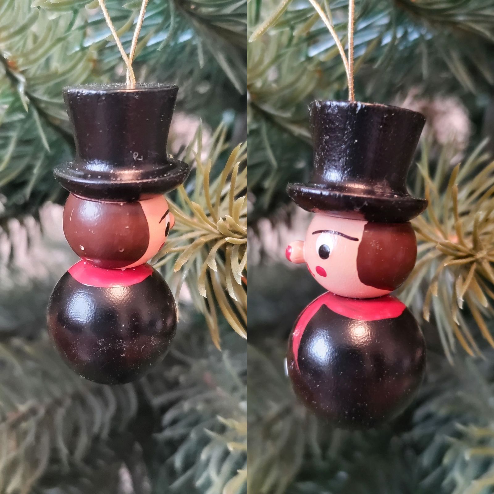 ドイツ製 ドイツ製 クリスマス雑貨 お香人形 木製 煙突掃除人 北欧雑貨風