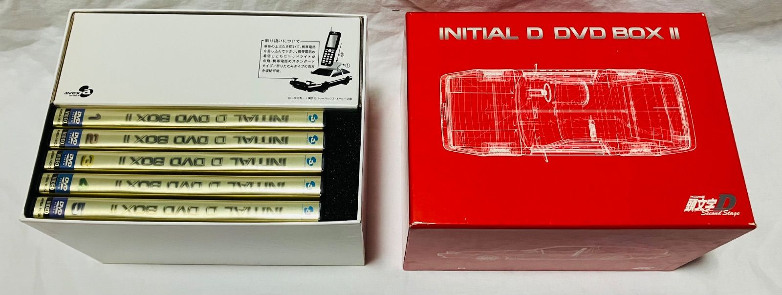 頭文字D(イニシャルD) 2nd Stage DVD-BOX INITIAL D DVD BOX Ⅱ
