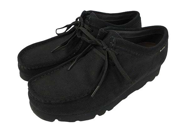 クラークス clarks × BEAMS ビームス Wallabee GORE-TEX ワラビー ゴアテックス 26.5cm ブラック スウェード ブーツ シューズ 靴