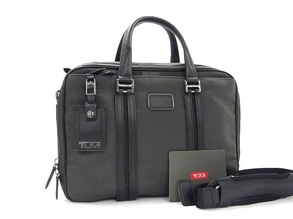 □新品□未使用□ TUMI トゥミ 120717 ナイロン 2WAY ビジネスバッグ ハンドバッグ ショルダーバッグ ブリーフケース ブラック系  FA1085 - メルカリ