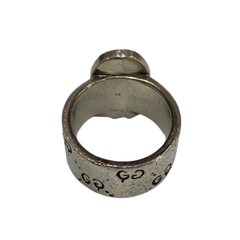 極 美品 希少品 保存箱 保存袋付 GUCCI グッチ ゴーストリング ワイド 
